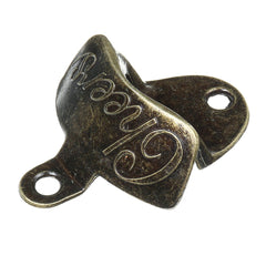 Retro Bronze Wall-mounted Bottle Opener Wall Mounted