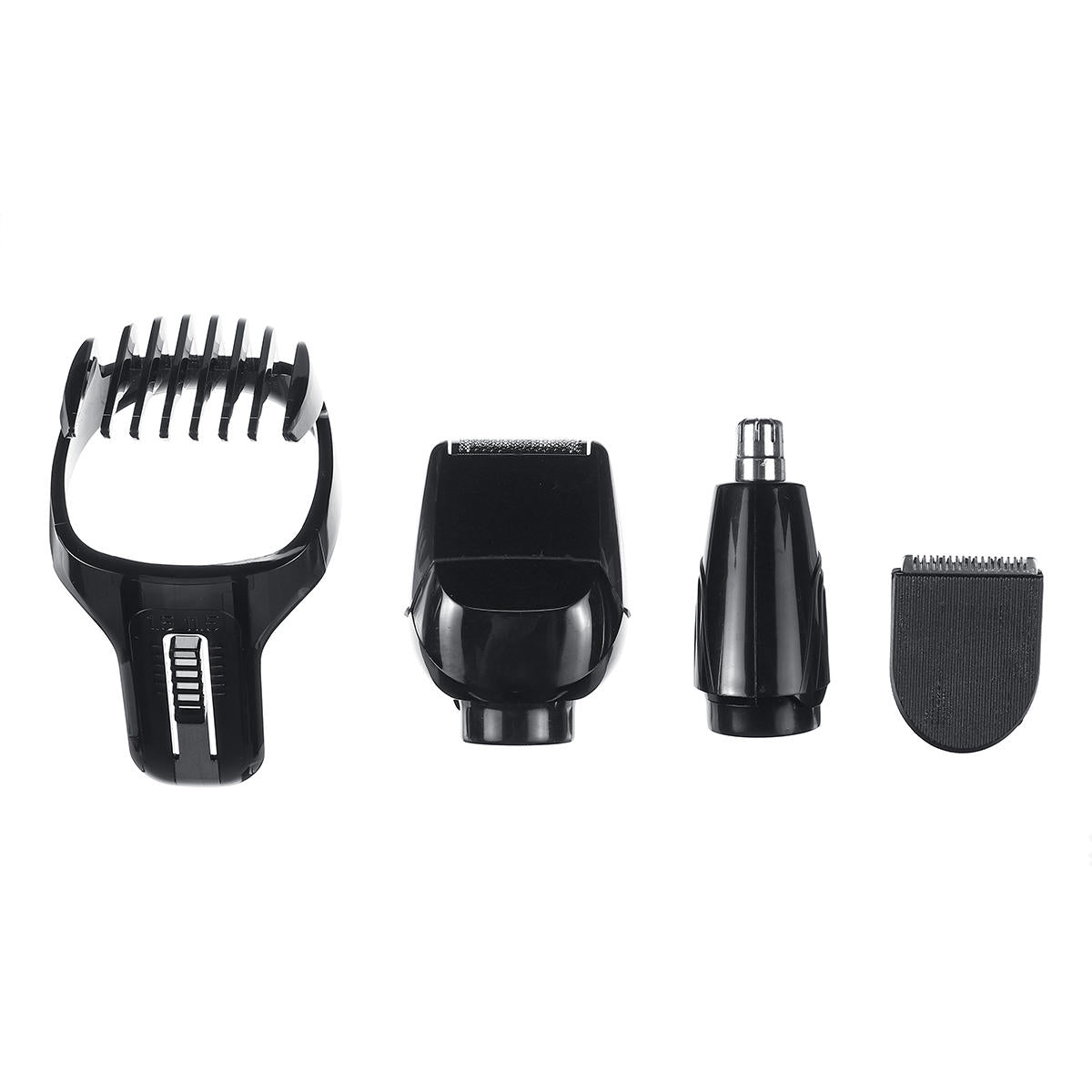 5 IN 1 Men Electric Hair Trimmer Low Noise Shaver Cutter Clipper USB Rechargeable Beard Body Groomer Kit