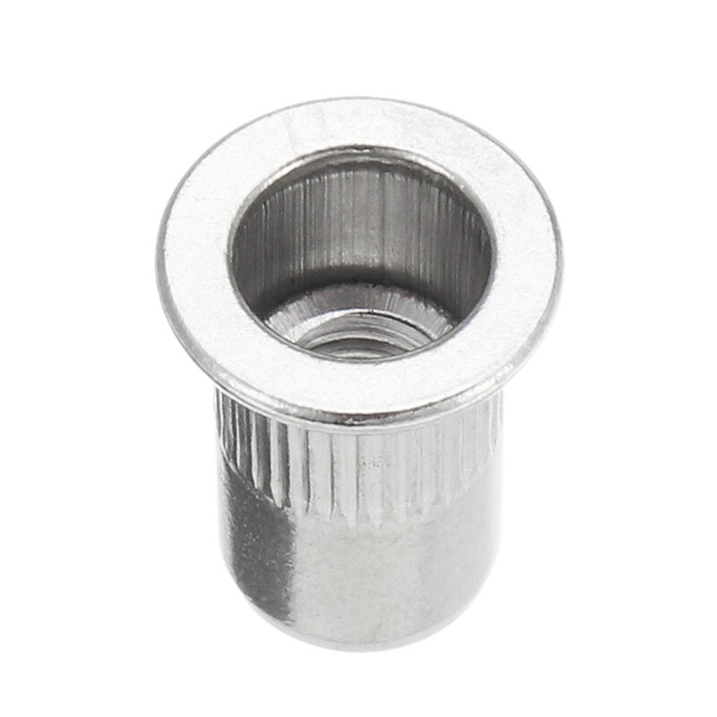 50Pcs Thread Rivet Nut 304 Stainless Steel Riveter Rivnut Insert Nutsert M3/M4/M5/M6
