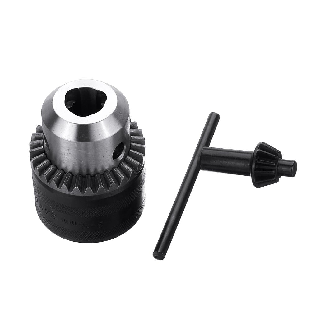 3-16mm Keyed Drill Chuck 5/8-16 UNF Thread Mount Drill Chuck Adapter