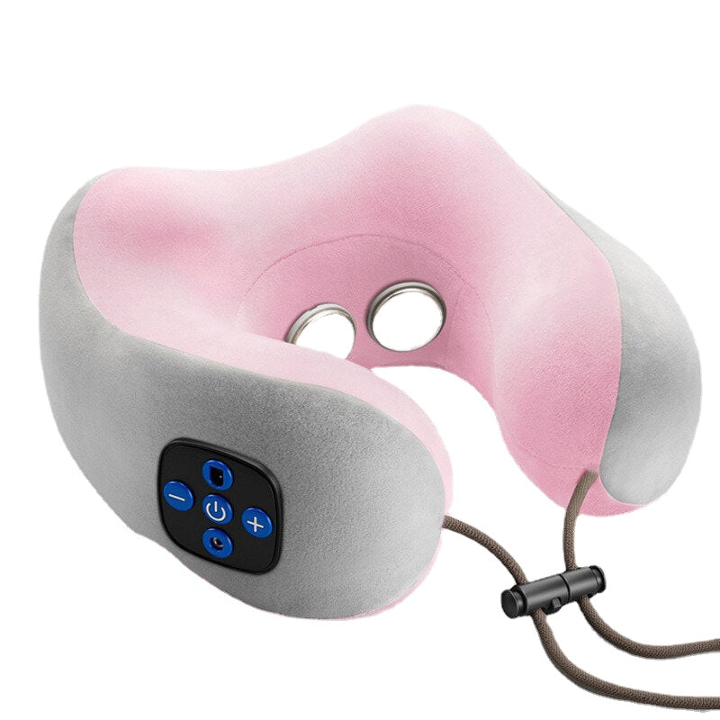 U Shade Pillow Electric Massage Neck Support Vibrating Kneading Charging Neck Pillow