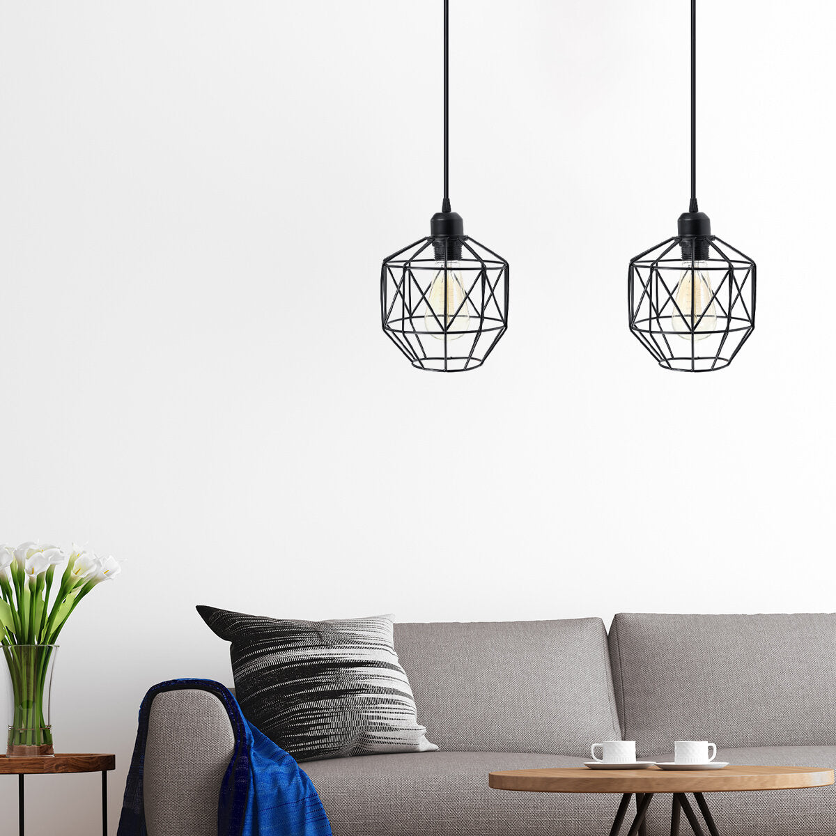 Vintage Style Industrial Pendant Lamp E27 Light Loft Hanging Ceiling Lamp Restaurant Bar Counter Attic Bookstore Lamp