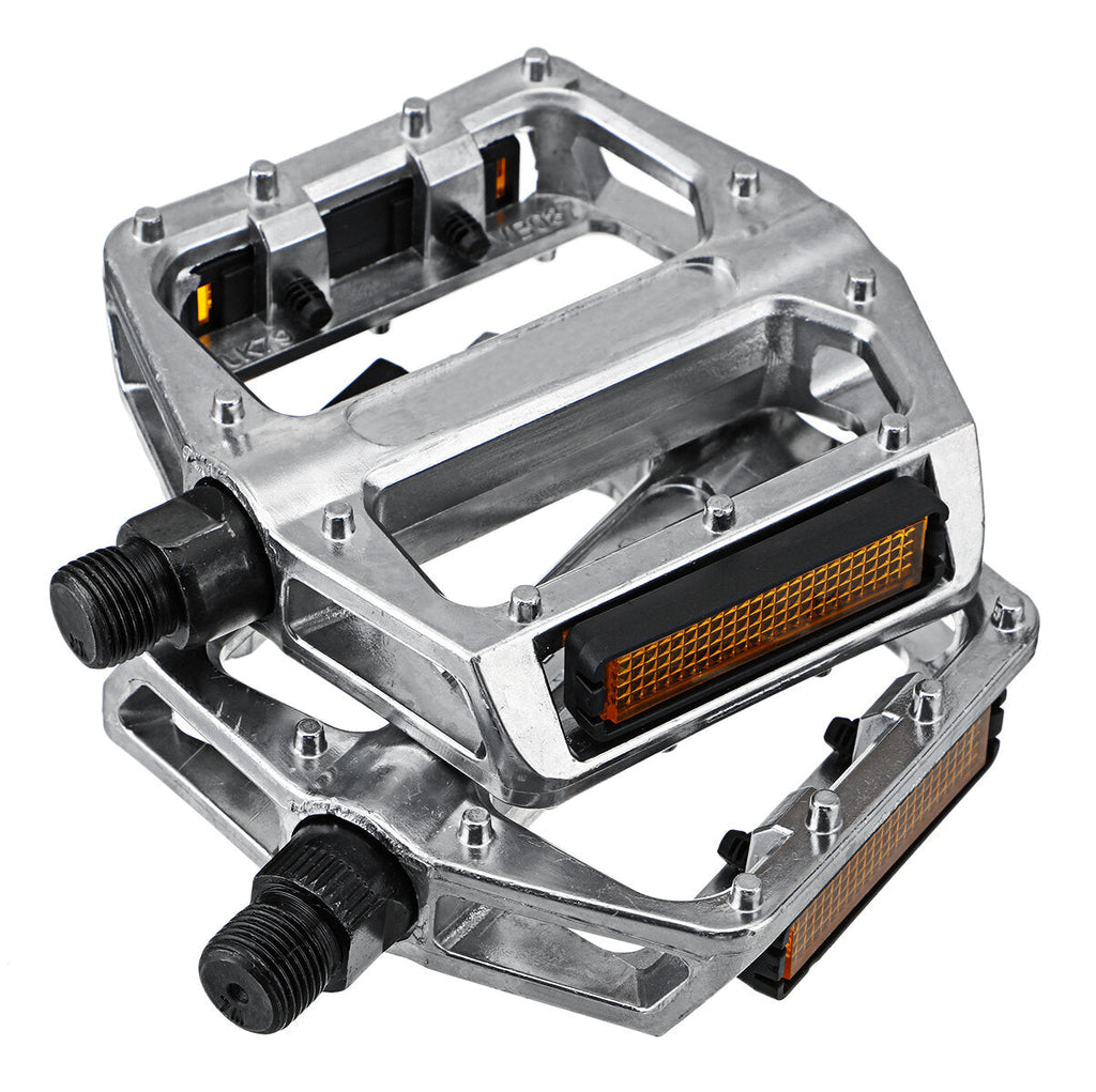 1 Pair Bicycle Mountain Bike Pedals Aluminum Alloy Platform DU Sealed Bearing MTB Bicycle Pedals Accessories