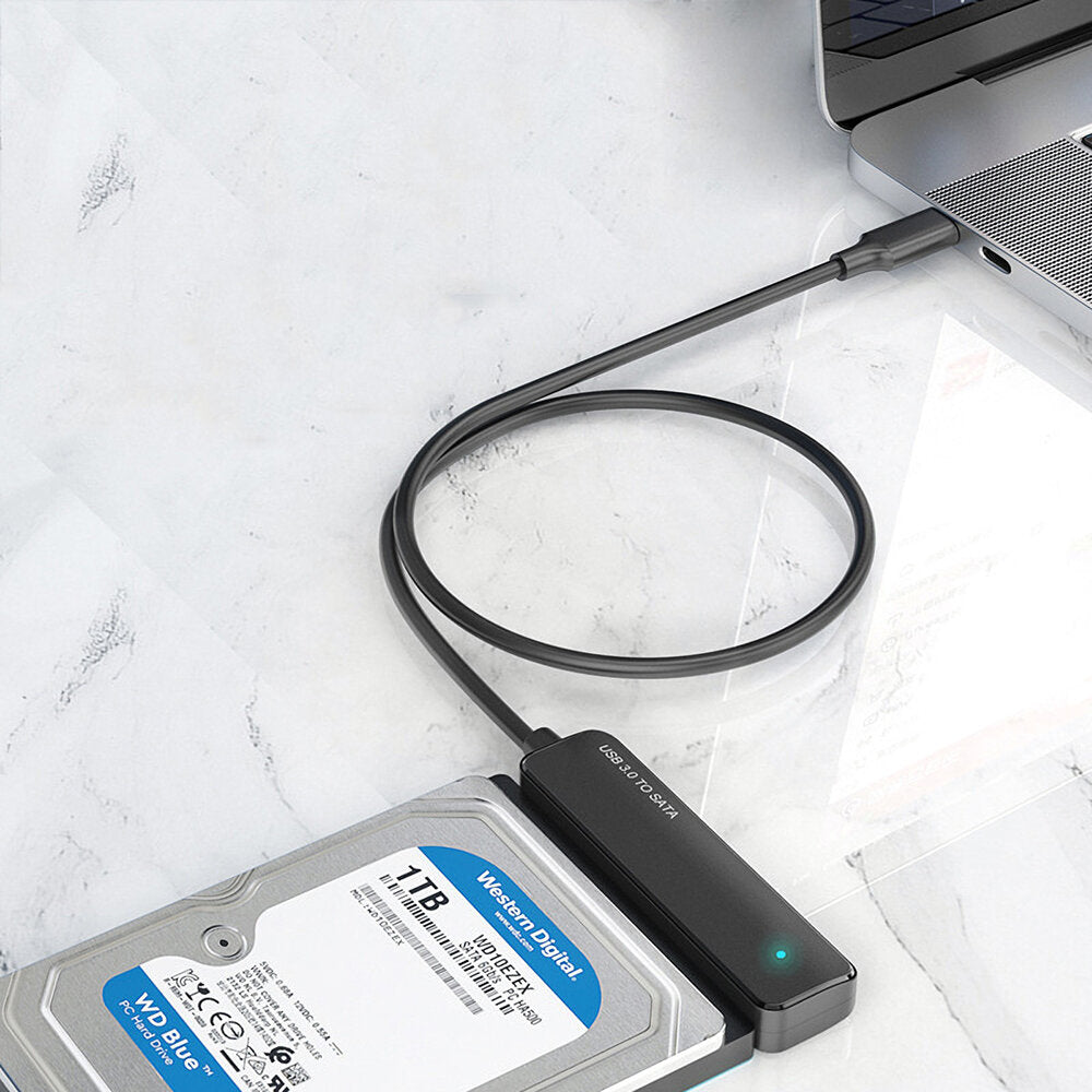 Type-c/USB3.0 to SATA 2.5"Hard Drive Adapter 6Gbps Converter Cable for 2.5" HDD SSD Hard Drive Support UASP SA0163