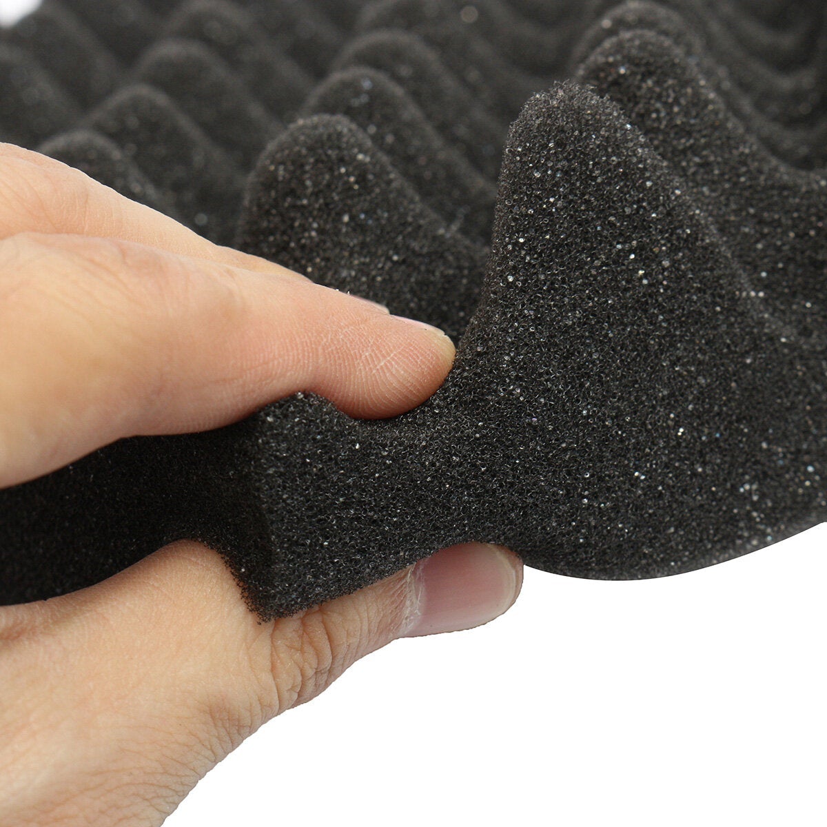 8PCS 12x12x2.5'' Acoustic Sound Studio Soundproof Foam Egg Crate Foam Wall Tile