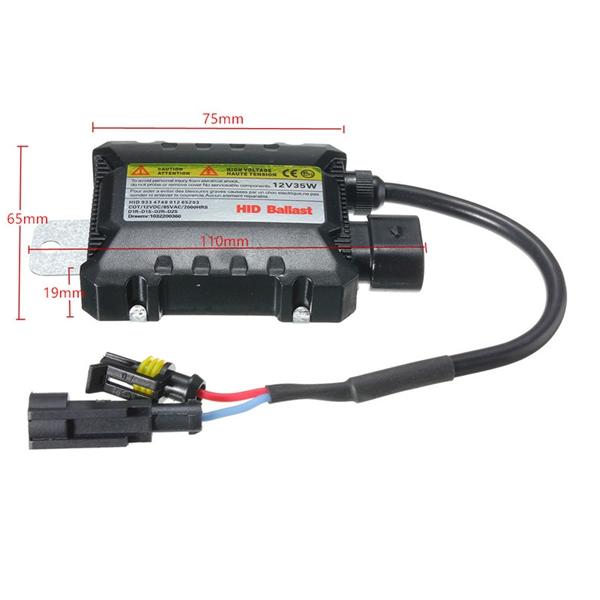 12V 35W/55W Slim Car Xenon HID Ballast Waterproof For H1 H3 H3C H4-1 H4-2 H7 H8 9005 9006