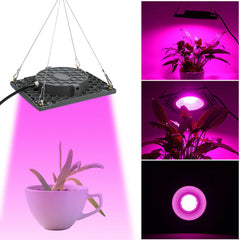 50W Full Spectrum LED Grow Light Veg Seed Greenhouse Super Cooling Plant Lamp AC110V/220V