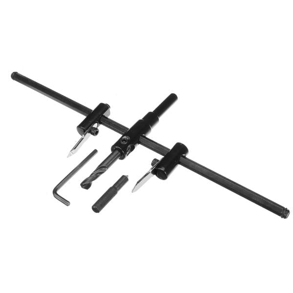 Adjustable 40-300mm Circle Hole Saw Cutter Wood Drywall Drill Bit Round Cutting Tool