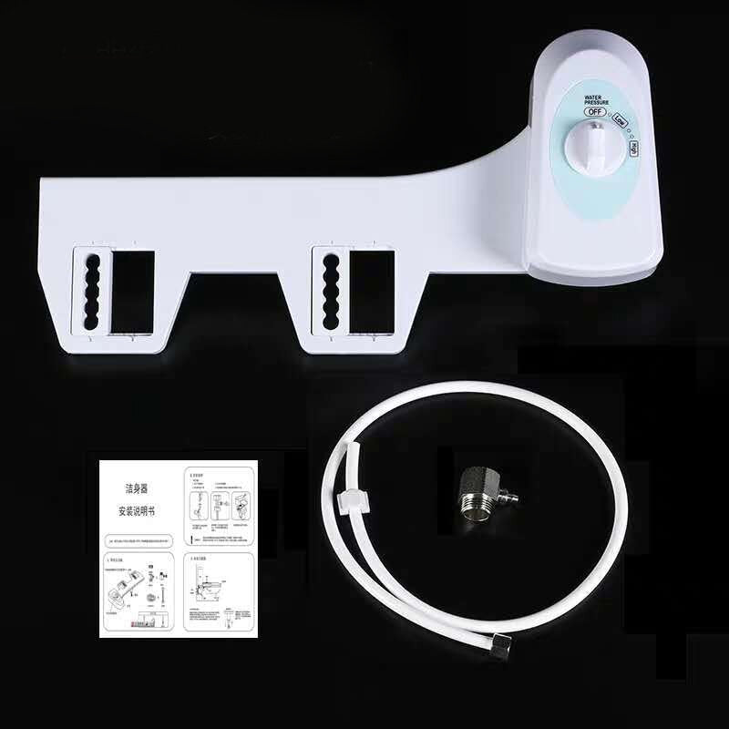 Non-Electric Smart Bathroom Bidet Toilet Seat Cover With Nozzles Sprayer
