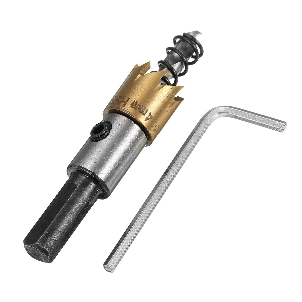 12-18mm HSS Titanium Coated Hole Sawtooth Saw Cutter Drill Bit 12/14/16/18mm