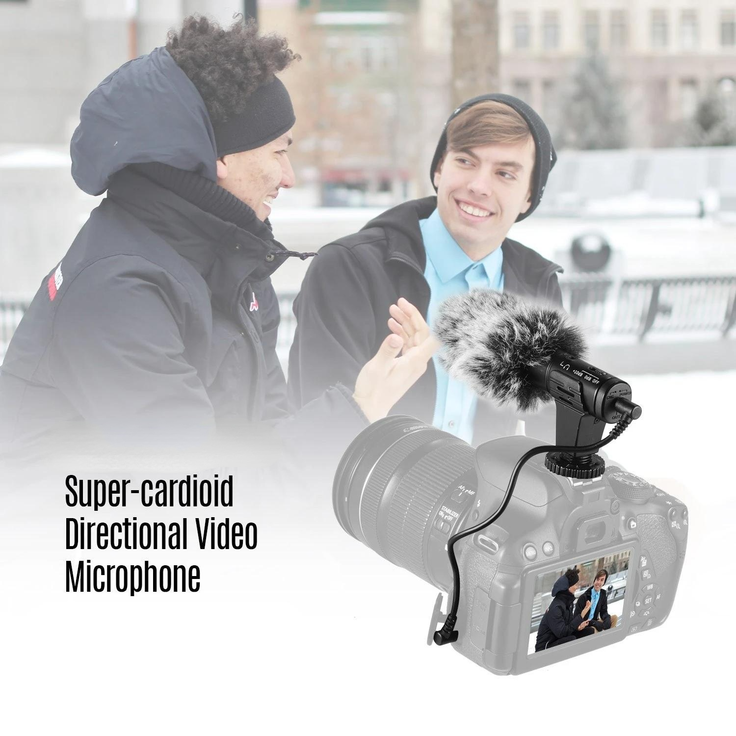 Metal Super-cardioid Directional Video Microphone