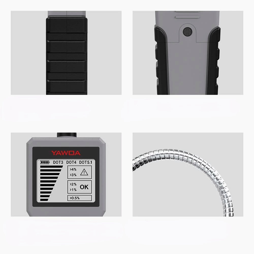 12V Auto Brake Fluid Tester Digital Car Brake Oil Tool BF100/BF200 DOT3 DOT4 DOT5.1 LED Indicator check Display Auto Oil tool