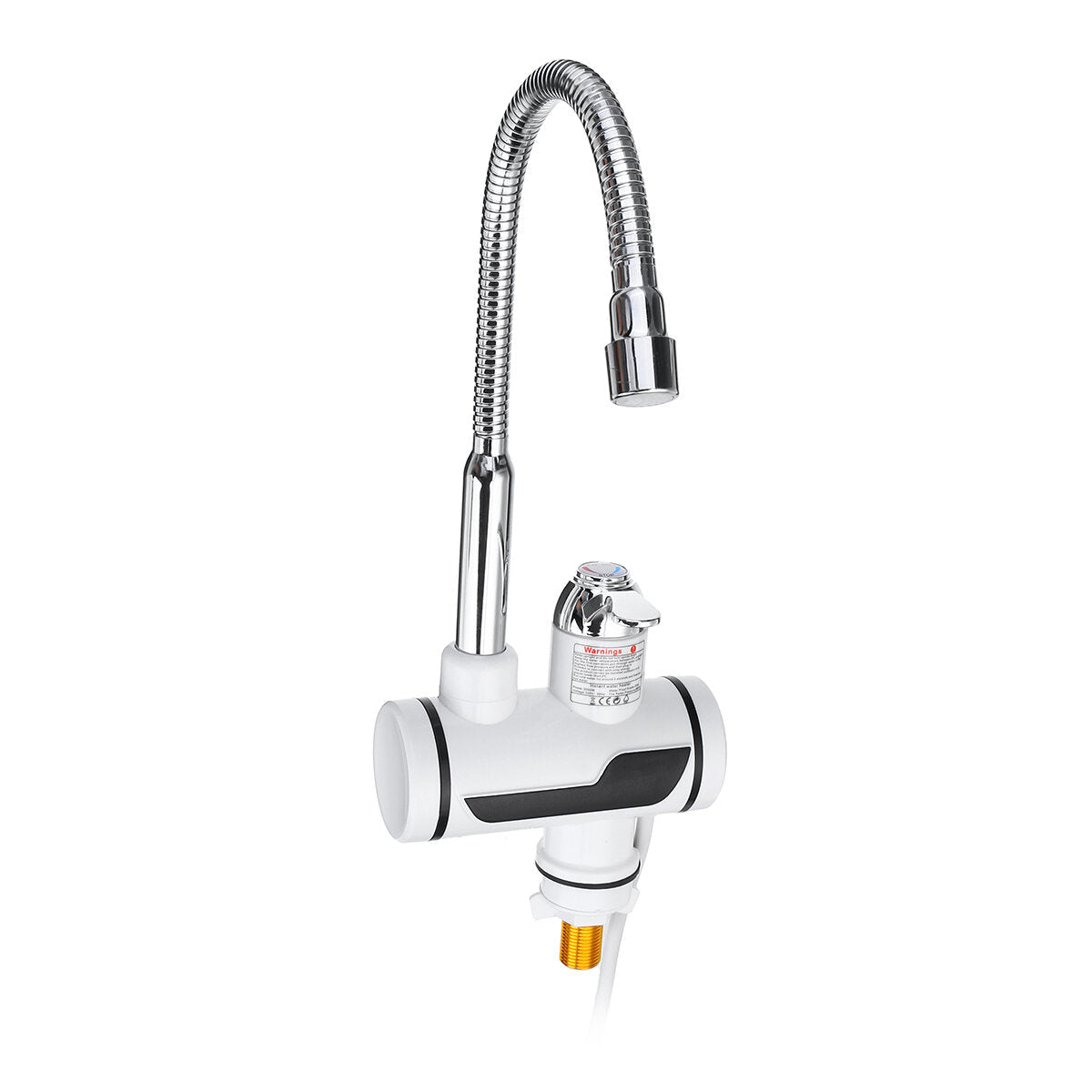 220V 3000W Instant Water Heater Electric Faucet Stainless Steel Shell Tube