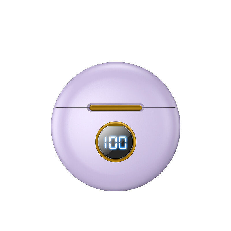 Bluetooth Headset BT5.1 Wireless Headphone Long Life Noise Cancellation Sensitive Light Earphone with Mic