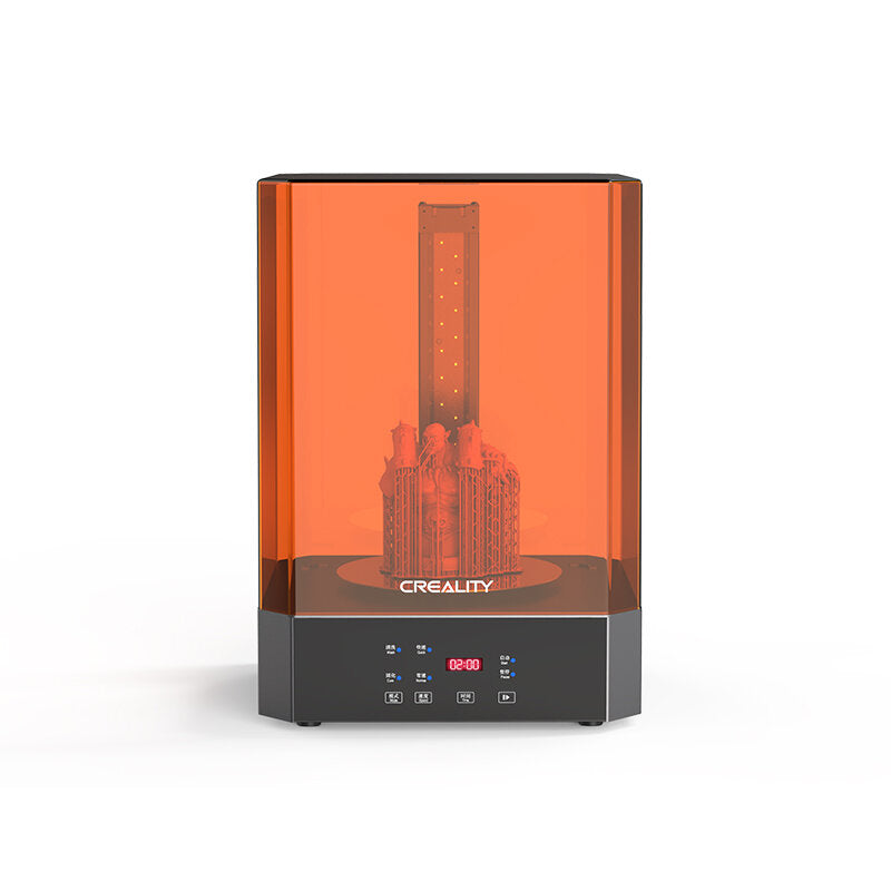 10.1inches Washing and Curing Machine with 10.1-inch Large Size/2-working Mode/360 All-around Curing/Integrated Automatic Cleaning For SLA 3D Printer