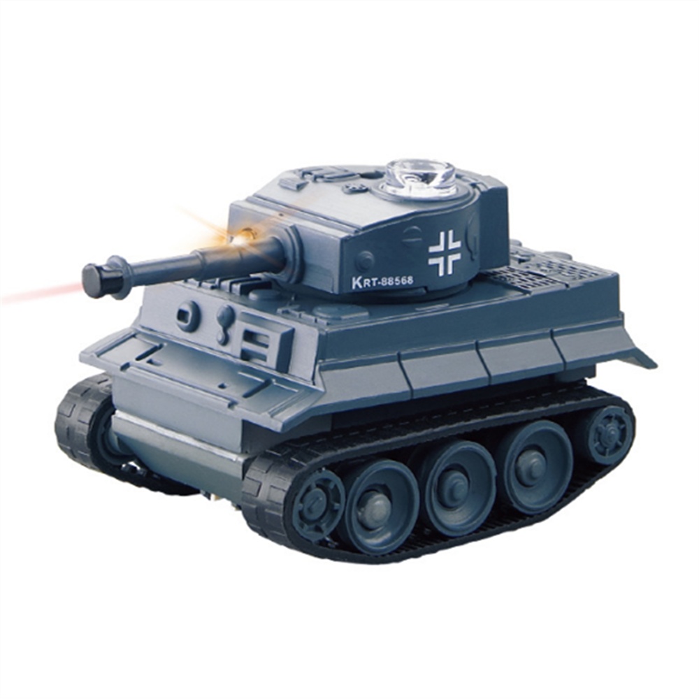 2.4G 4CH Mini Radio RC Car Army Battle Infrared Tank with LED Light RTR Model Toy