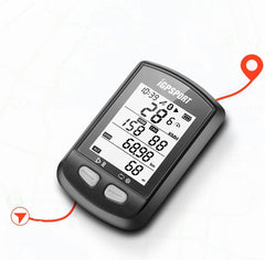Bike Cycling Computer With ANT Bluetooth Heart Rate Monitor And Speed Cadence Sensor Connection Waterproof