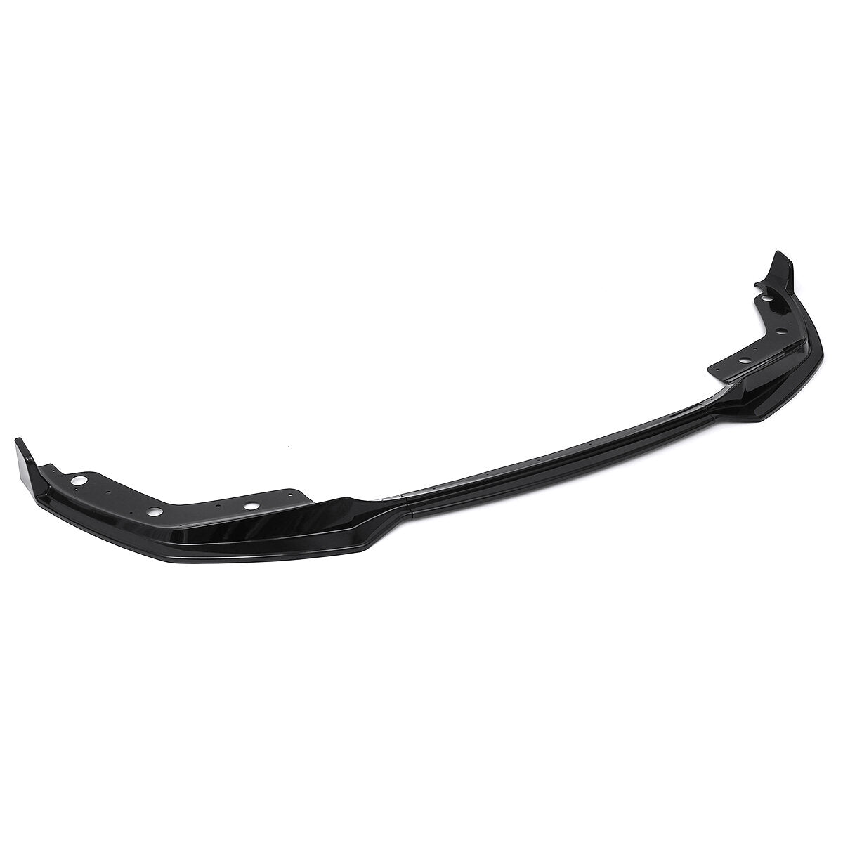 Black Front Bumper Lip Spoiler M Sport 3PCS For BMW 3 Series