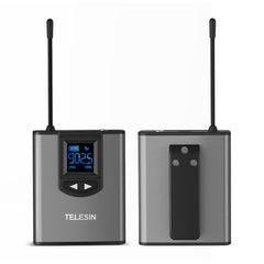 UHF Wireless Lavalier Microphone 50m Mic Handheld + Headset for Live Stream Teaching Recording