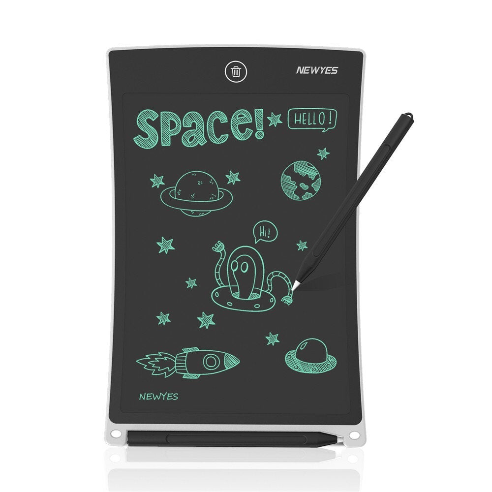 8.5-Inch Writing Board Monochrome Screen Tablet Drawing Handwriting Pad Message Kids Educational Toys