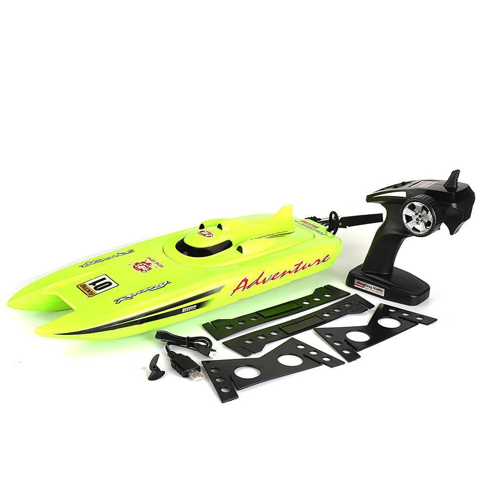 With 2 Batteries 53cm 2.4G 30km/h Electric RC Boat Water Cooling RTR Model