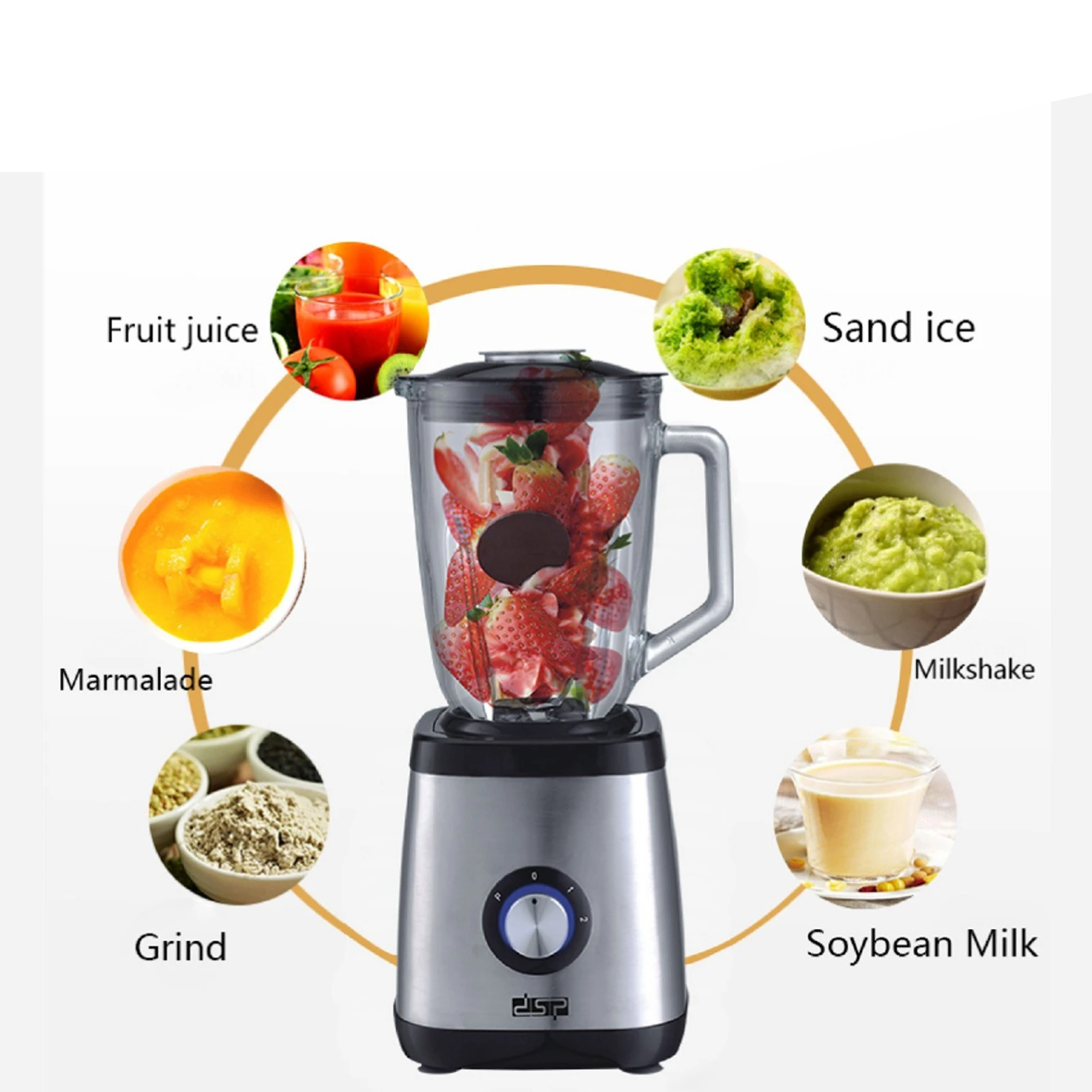 350W Professional Countertop Blender