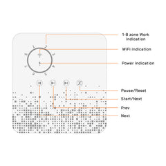 Smart Wireless WiFi Sprinkler Controller Automatic Watering Sprinkler System Irrigation Controller for Garden Plants