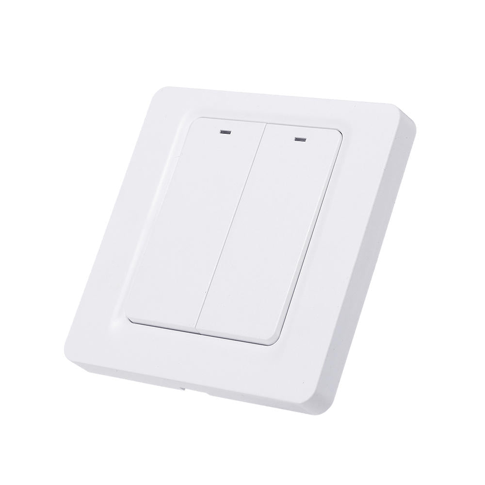 WiFi Smart Light Switch Push Button Smart Life/Tuya APP Remote Control Works with Alexa Google Home for Voice Control 1/2/3 Gang