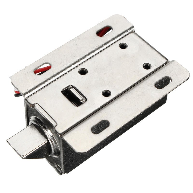 24V DC 0.8A Electric Lock Assembly Solenoid Cabinet Door Drawer