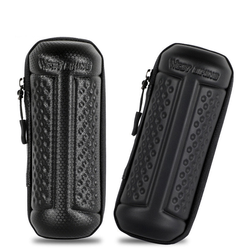PU Fabric Hard Case Waterproof Bicycle Tools Box Built-in Mesh Car Repair Box