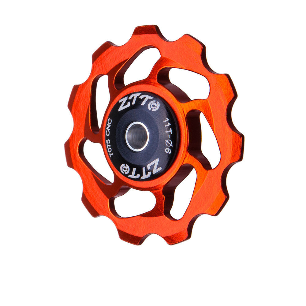 4/5/6mm Ceramic Bearing Aluminum Alloy MTB Bicycle Rear Derailleur Wheel Bicycle Rear Derailleur Ceramic Bearing