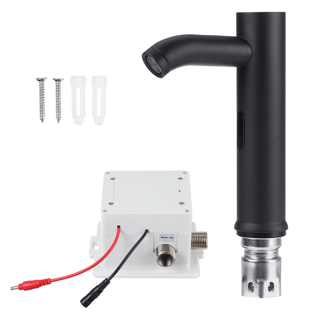 Automatic Infrared Sensor Faucet Kitchen Sink Water Tap Deck Mount Smart Touch