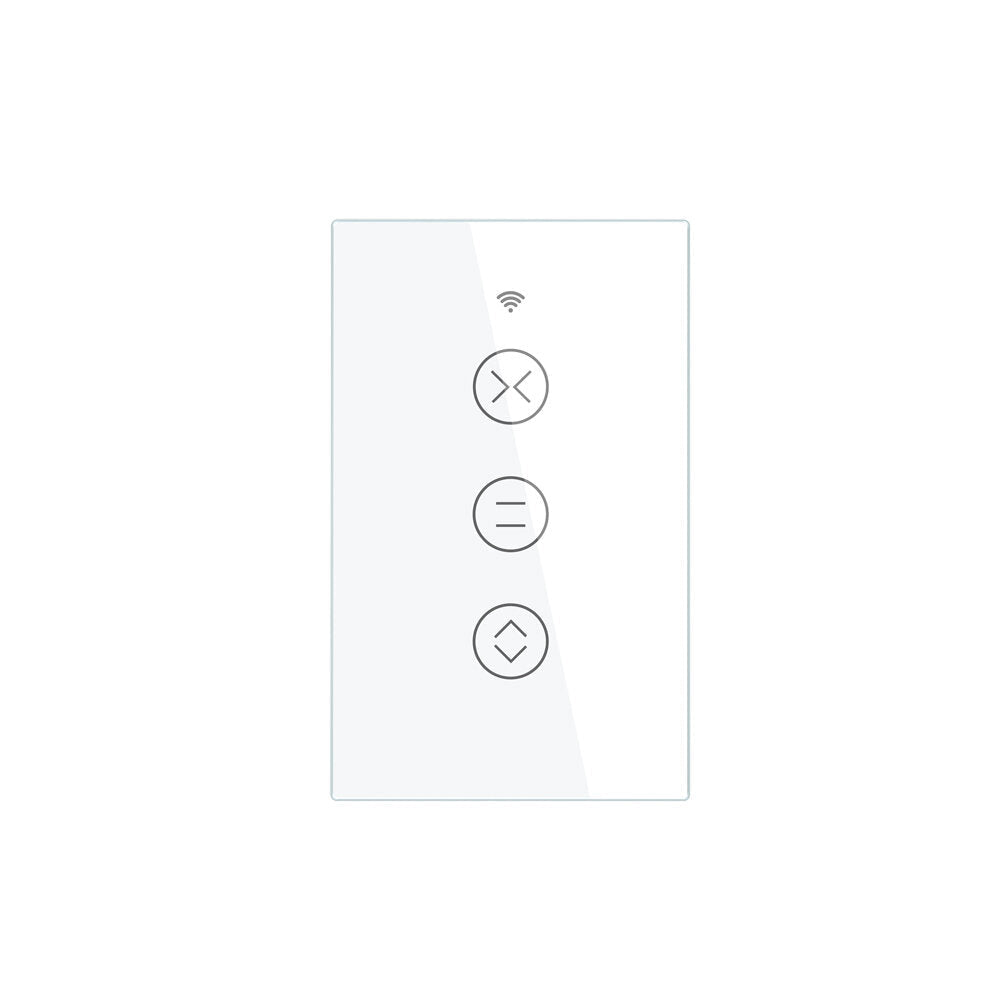 US EU WiFi Smart Touch Curtain Roller Blinds Motor Switch Tuya App Remote Control Works with Alexa Google Home