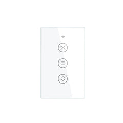 US EU WiFi Smart Touch Curtain Roller Blinds Motor Switch Tuya App Remote Control Works with Alexa Google Home