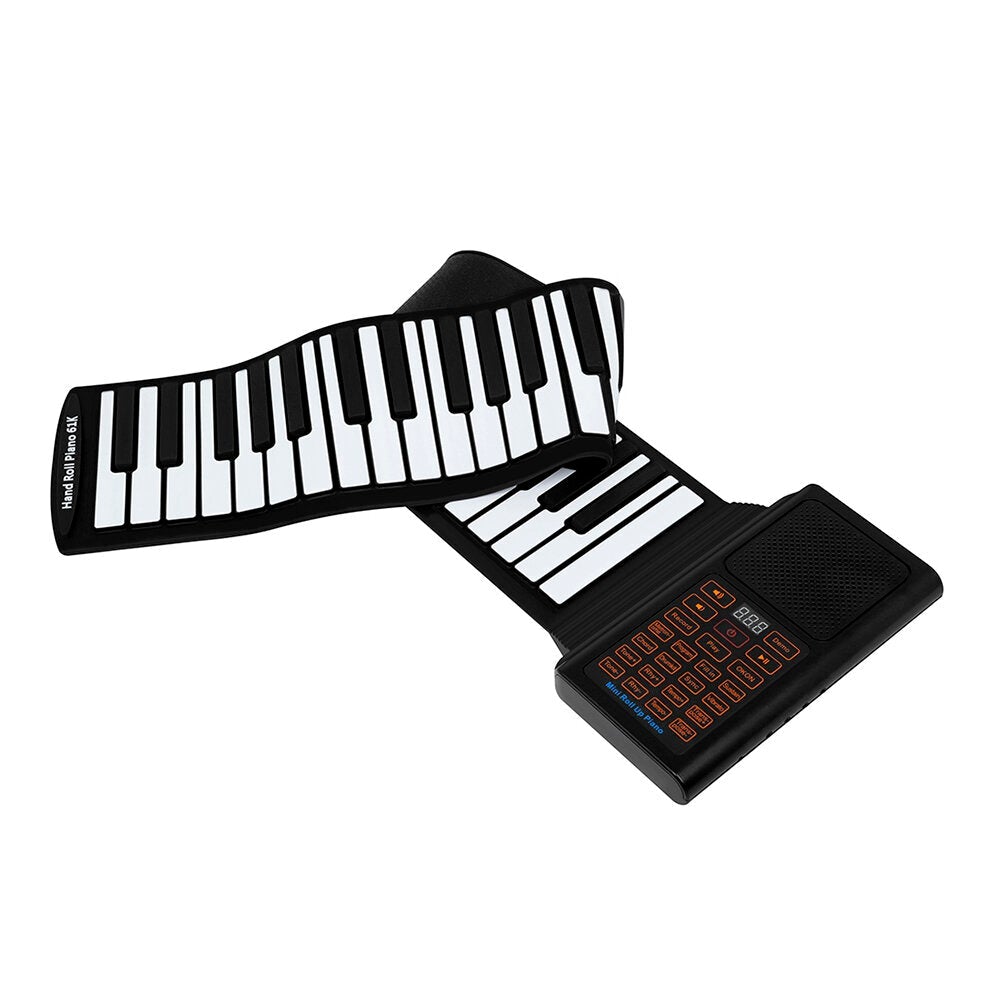 61 Standard Keys Foldable Hand roll piano