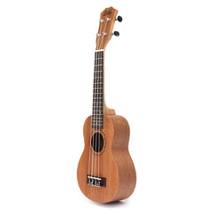 21 Inch Mahogany Ukulele Uke 15 Frets Soprano Hawaiian Guitar Musical Instrument