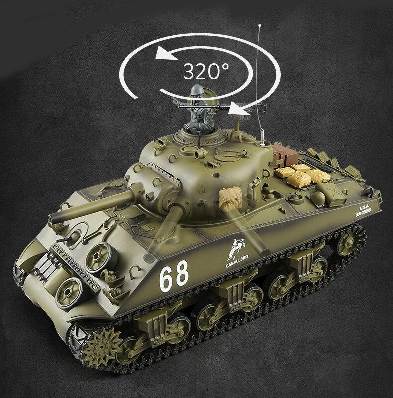 2.4G US Sherman M4A3 Upgraded RC Car Tank Vehicle Models