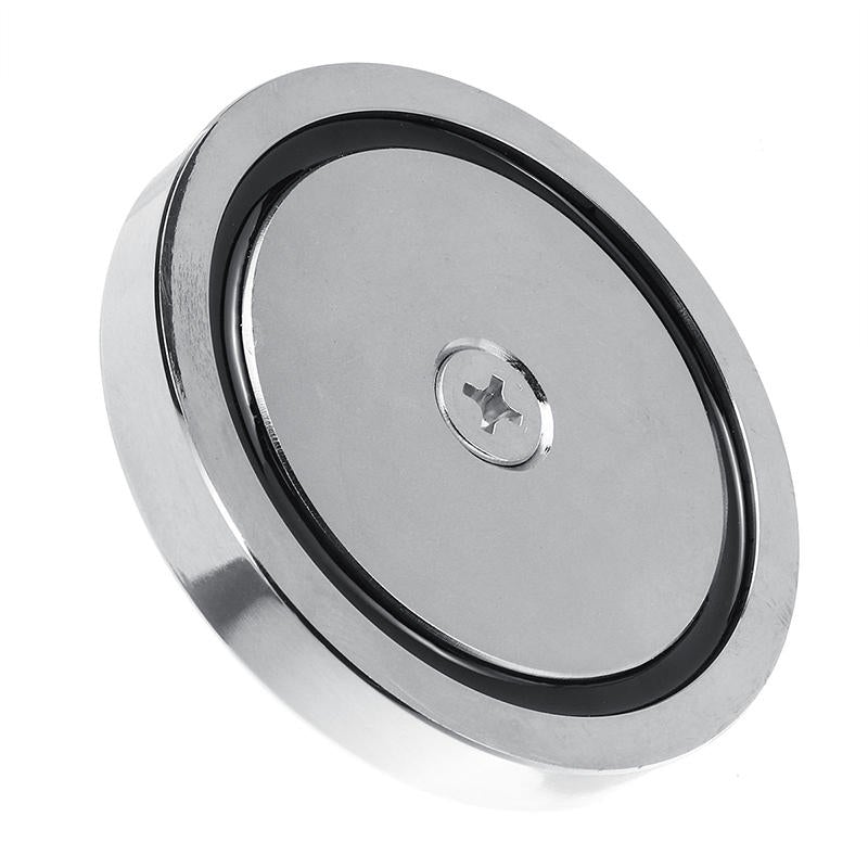 120mm 600KG Strong Powerful Magnet Neodymium Recovery Magnet Salvage Tool Strong Recovery Fishing Kit