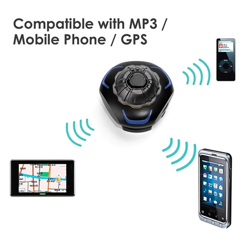 Bluetooth 5.0 Motorcycle Helmet Headphone Bone Conduction Headset Intercom Wireless Speaker Waterproof Stereo Handsfree Earphone