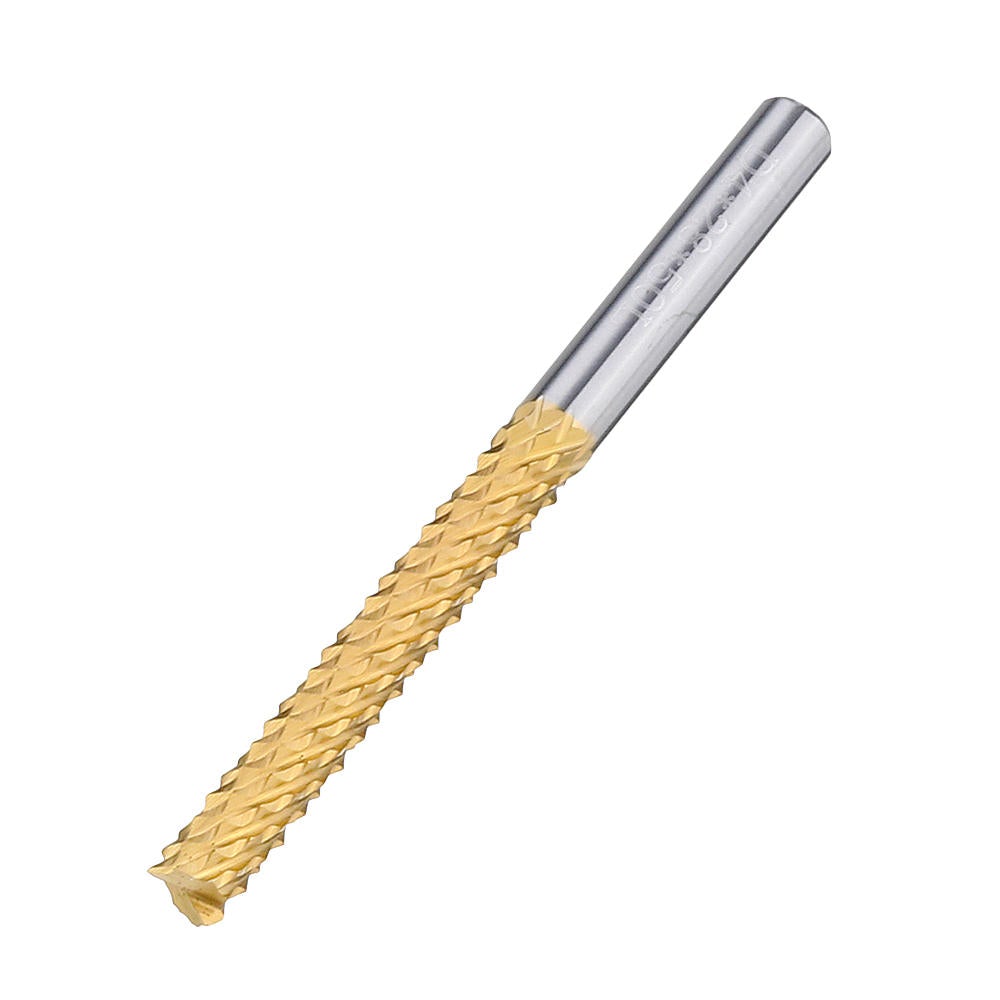 4mm Shank 12-32mm Tungsten Carbide End Mill Titanuim Coated PCB Milling Cutter