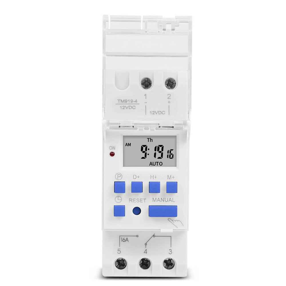 Timer Switch Time Controller Automatic Cycle Timing Switch Output Replaceable Battery