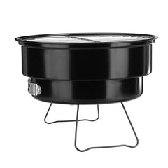 Round Barbecue Grill Foldable Stainless Steel Grill Portable Outdoor Camping Barbecue Grill