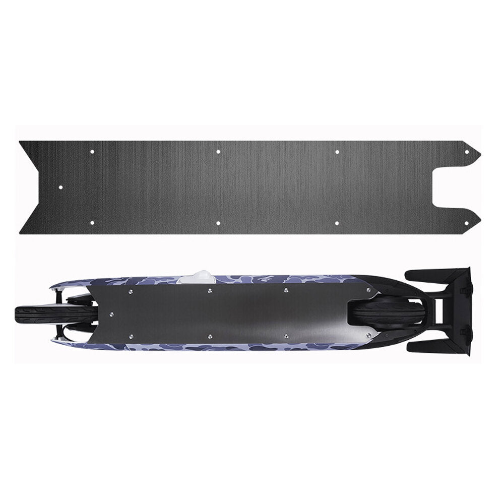 Electric Scooter Chassis Armor 304 Stainless Steel Scooter Battery Bottom Cover Protection Waterproof Cycling Scooter Accessories
