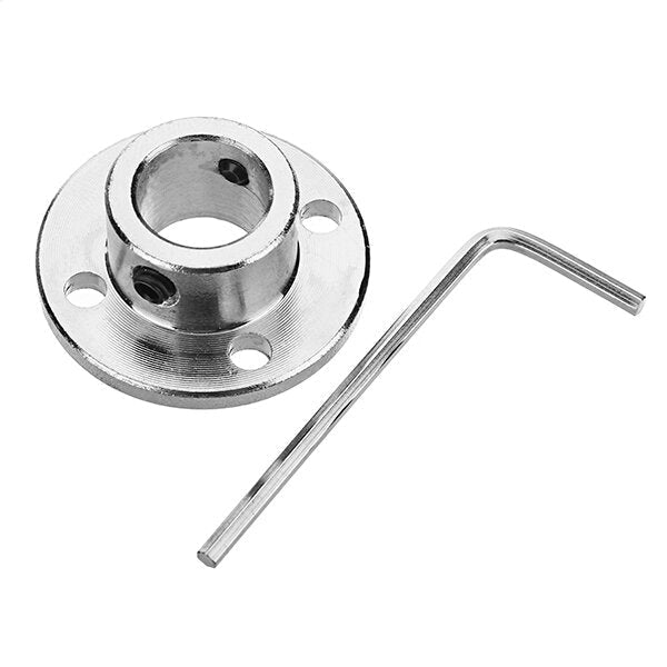12mm Flange Coupling Motor Guide Shaft Axis Bearing Fitting Steel Rigid Flange Coupling