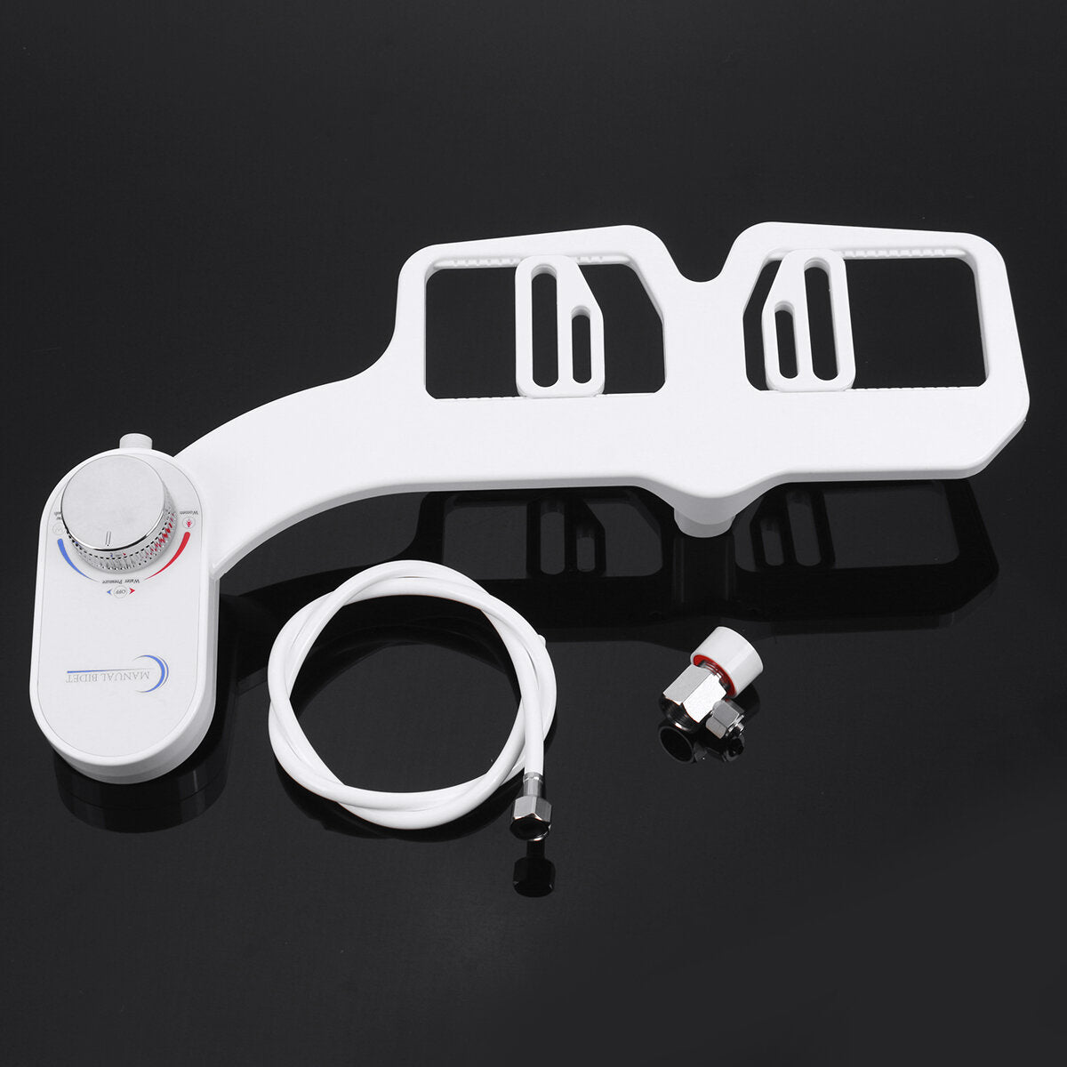 Single Cold Double Nozzle Spray Bathroom Toilet Seat Bidet Cleaning Device
