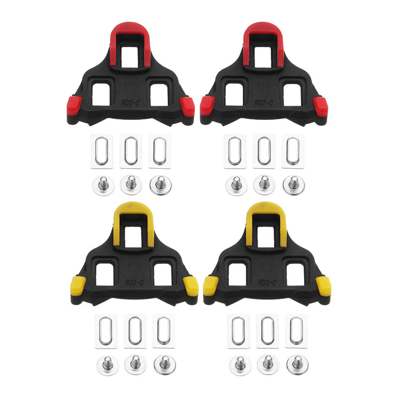 6 Degrees Lock Plate Bicycle Pedals Self-Locking Cleats Road Bike Shoes Cleats