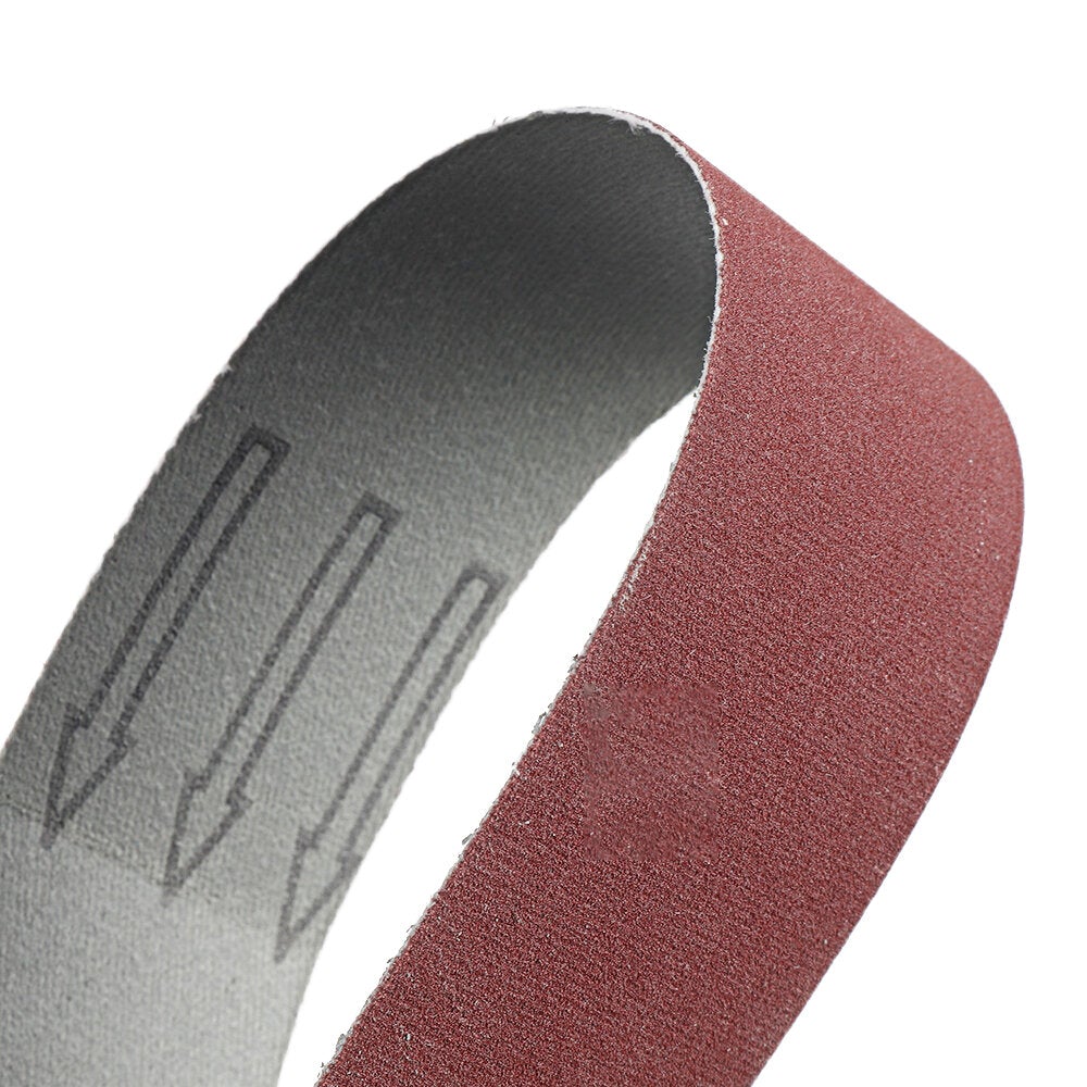 10pcs 40 to 1000 Grit 40mm x 740mm Sanding Belts For Angle Grinder Belt Sander Attachment