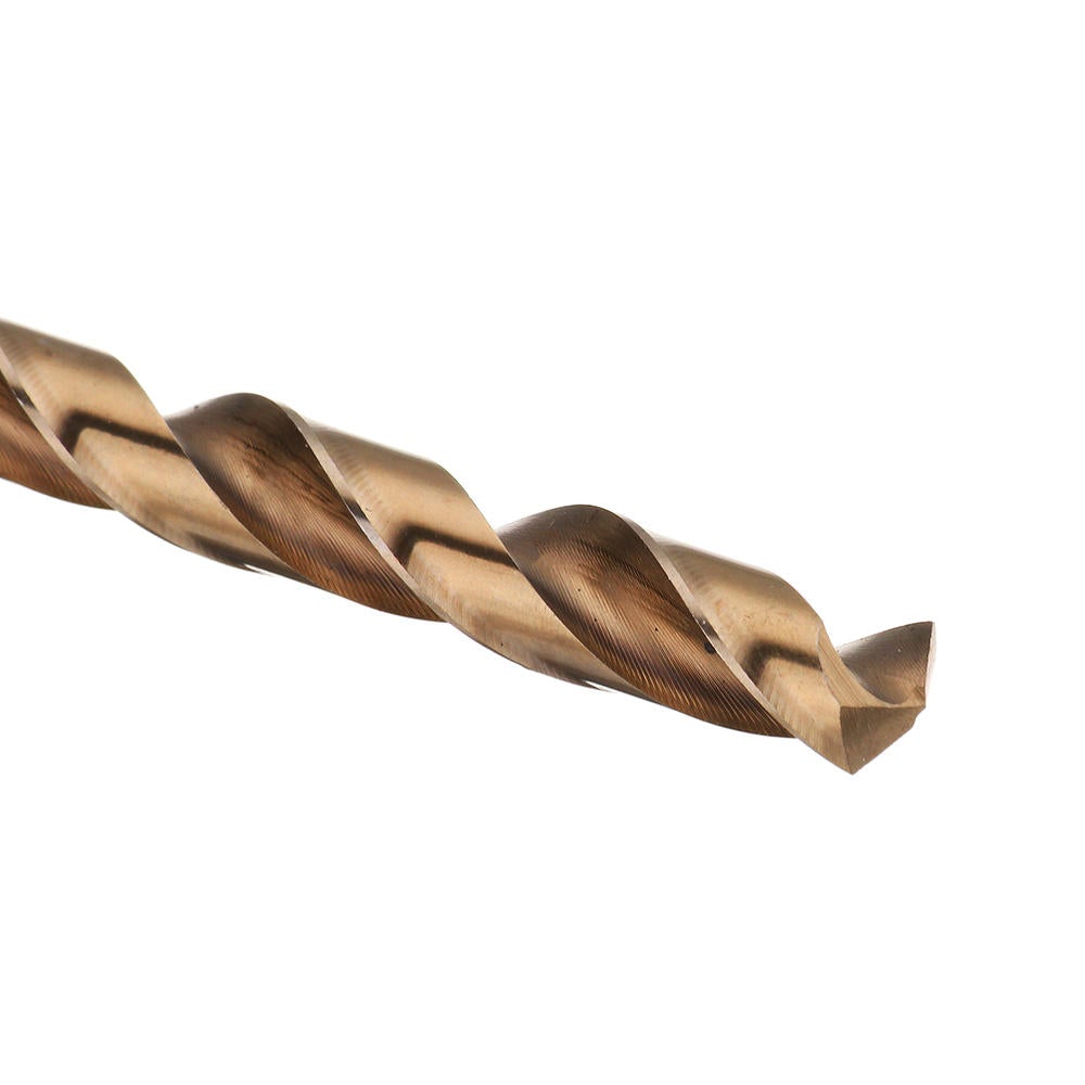 15pcs 1.5-10mm HSS M35 Cobalt Twist Drill Bit for Metal Stainless Steel Aluminium Copper
