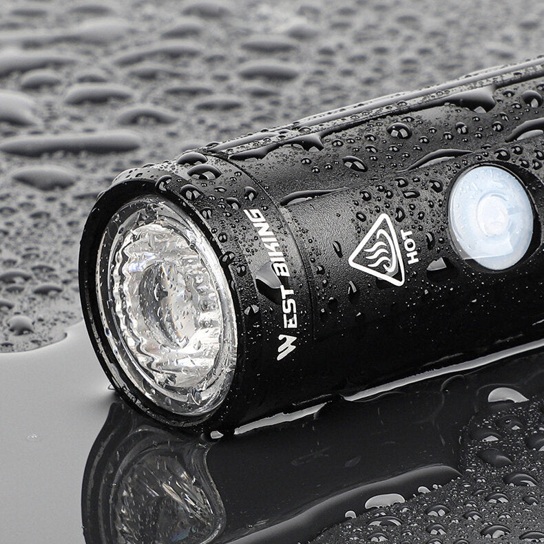 350LM USB Charging Bicycle Headlight Cycling Flashlight MTB Front Lamp Waterproof Outdoor Night Riding Equipment