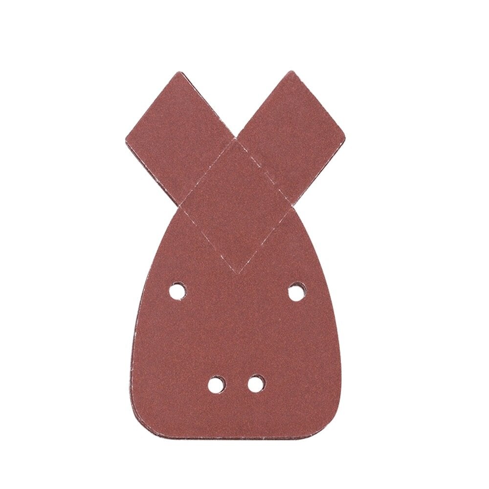 10pcs 40/80/120/240 Grit Sandpaper 4 hole Sand Disc Pad Self-adhesive Sandpaper Coarse Sand for Polishing